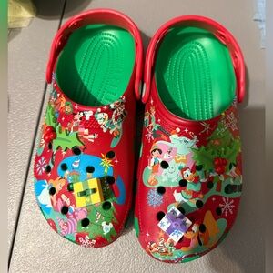 Disney Christmas Crocs – Size W7 - Brand New and Never Worn!